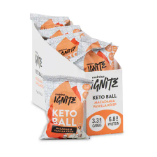 IGNITE KETO BALL VANILLA MAC CRISP CDU 12x35g