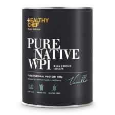 PURE NATIVE WHEY PROTEIN ISOLATE VANILLA 600g