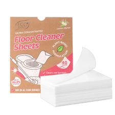 FLOOR CLEANER SHEETS - LEMON MYRTLE 40Pk