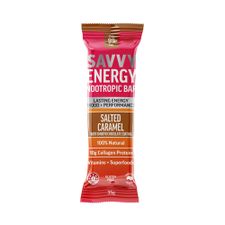 NOOTROPIC ENERGY BAR SALTED CARAMEL 35g (BX10)