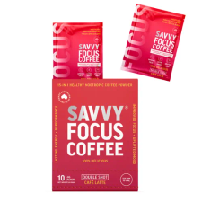 SAVVY FOCUS COFFEE 10x8g Sch SACHET