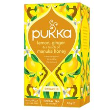 LEMON GINGER & MANUKA HONEY TEABAGS 20Pk