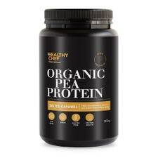 ORGANIC PEA PROTEIN SALTED CARAMEL POWDER 800g