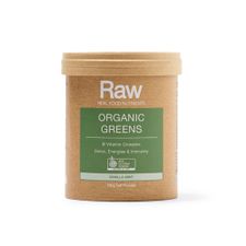 ORGANIC GREENS – VANILLA MINT 100g