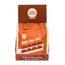 SEA SALT DARK CHOCOLATE BLOCK 11x60g