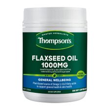 FLAXSEED OIL 1000mg 200Caps