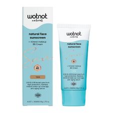 NATURAL ZINC SUNSCREEN & BB CREAM SPF 40+ TAN 50g