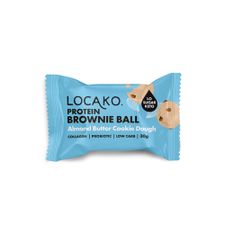 PROTEIN BROWNIE BALLS ALMOND BUTTER COOKIE DOUGH 10x30g