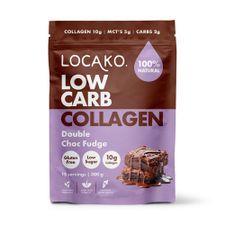 LOW CARB COLLAGEN DOUBLE CHOC FUDGE 300g