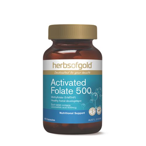 ACTIVATED FOLATE 500 60Caps