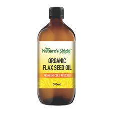 COLD PRESSED ORGANIC FLAX SEED OIL 500ml