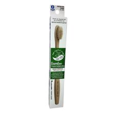 BAMBOO TOOTHBRUSH BOAR BRISTLES MEDIUM 1Pk