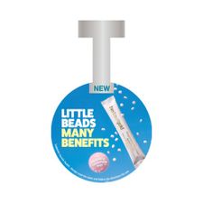POS LITTLE BEADS MANY BENEFITS WOBBLER