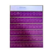 60 ESSENTIAL OIL SHELF CARD