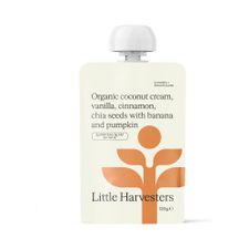 PUREE POUCH - VANILLA  COCONUT CREAM 120g (BX6)