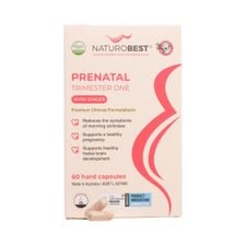 PRENATAL TRIMESTER ONE WITH GINGER 60Caps